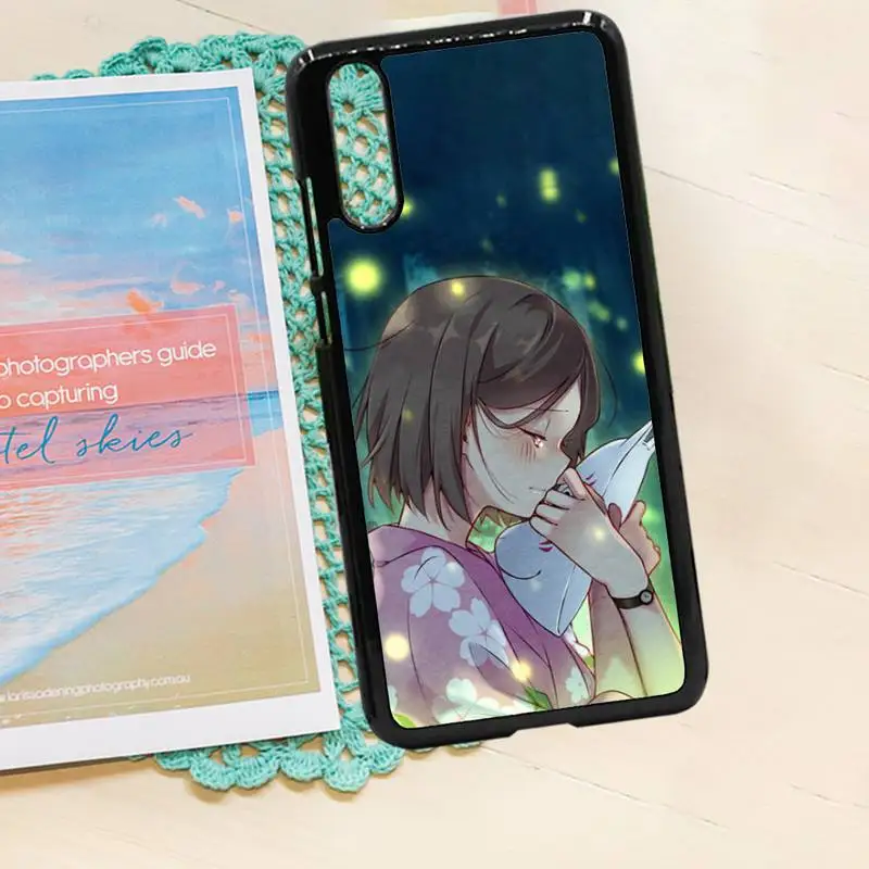 

hotarubi no mori e anime Phone Case PC for iPhone 11 12 pro XS MAX 8 7 6 6S Plus X 5S SE 2020 XR
