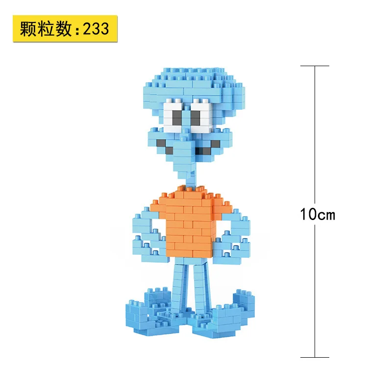 

LNO mini buidling block bricks puzzle Cartoon Animal Model Education Game figures toys for kids diamond blocks