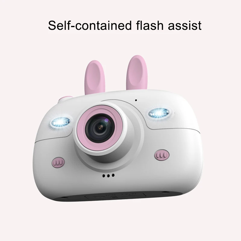 Новый дизайн Улучшенная детская камера 1080P HD SLR с двумя объективами Мини