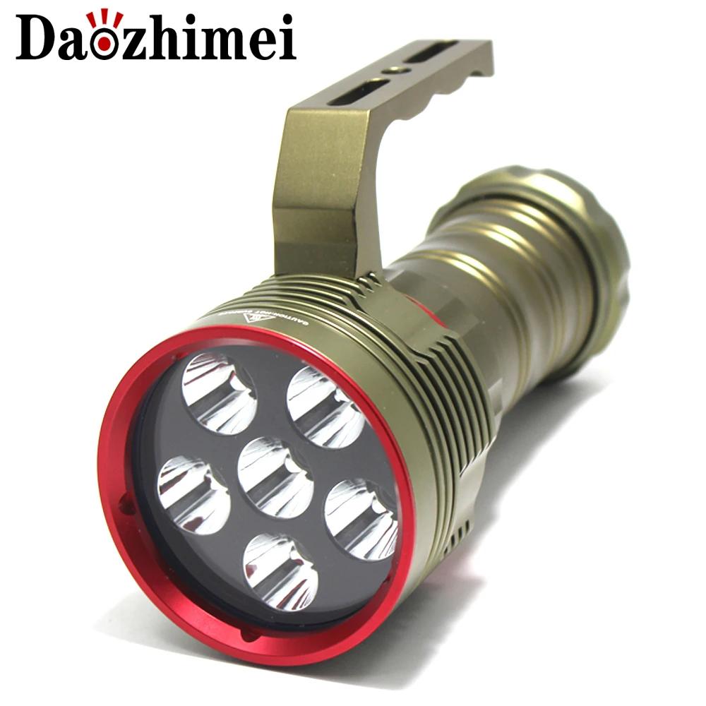 Фонарик для дайвинга светодиодный фонарь с защитой от бликов М мощный