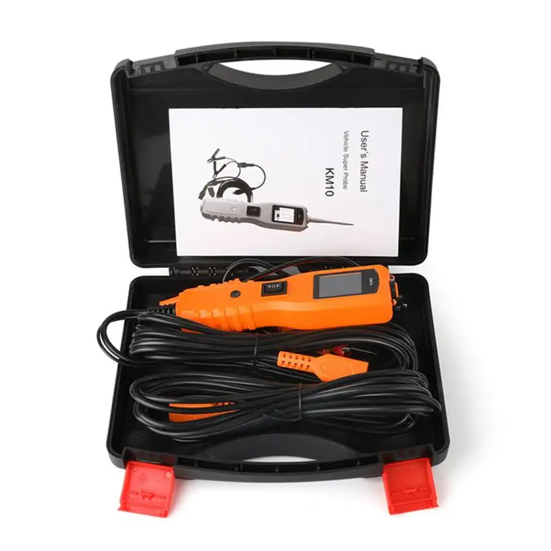 

Комплект зондов KM10 с автоматической электрической системой, цифровой автомобильный тестер цепи вольтметра, 1 комплект