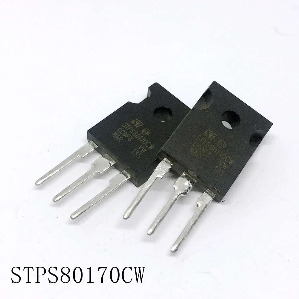 Диод Шоттки STPS80170CW TO-247 80A/170V 10 шт./лот Новинка в наличии | Инструменты