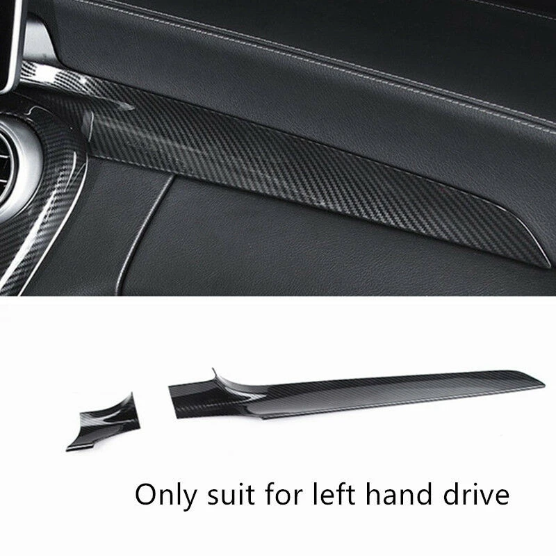 Панель управления из углеродного волокна для приборной панели с полосками Mercedes