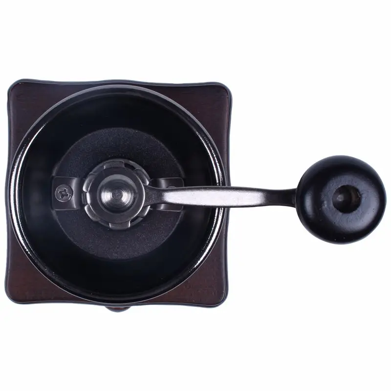 Мини деревянная бобовая кофейная специя Винтажный стиль ручная шлифовальная