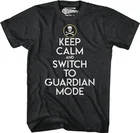 Футболка унисекс с надписью Keep Calm And Switch To Guardian, Robotech