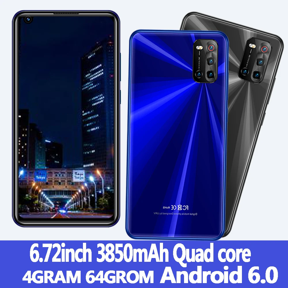 Смартфон Z5 на Android 6 0 экран 72 дюйма 4 Гб + 64 ГБ четыре ядра камера 8 Мп 13 МП|Смартфоны|