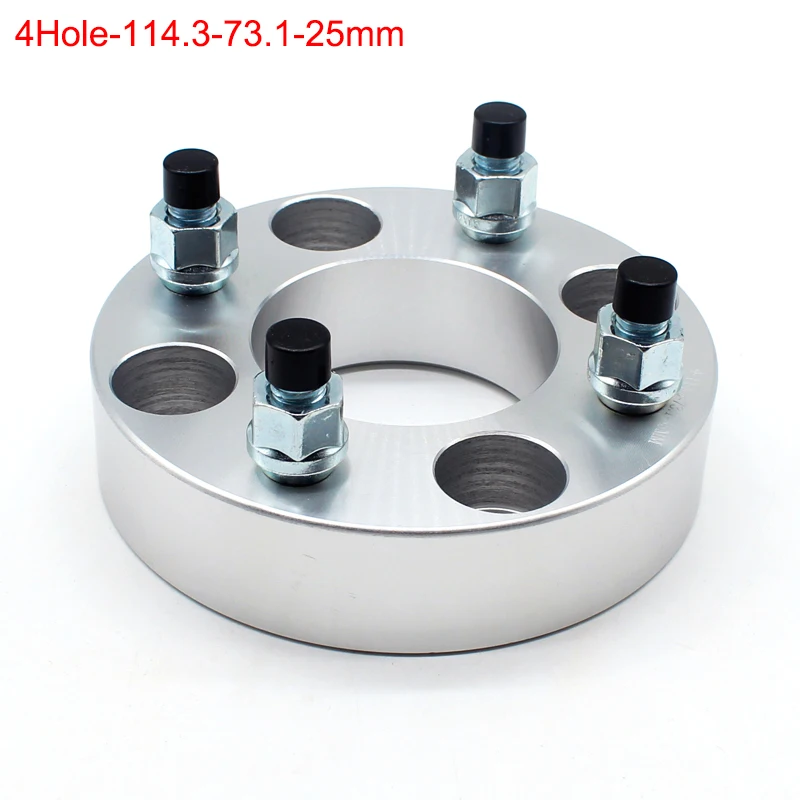 4-114.3-73.1-25mm DEFT 5X114,3 15 мм Hubcentric 67,1 мм алюминиевое колесо прокладка адаптер 5 Луг подходит костюм для DODGE универсальный автомобиль - Цвет: 4-114.3-73.1-25mm