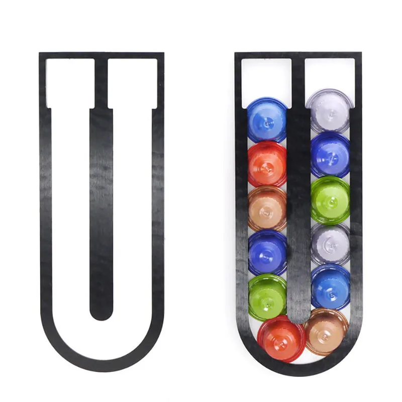 2020 новый ящик Nespresso для хранения 10 капсул стойка кофейных кухонные металлические
