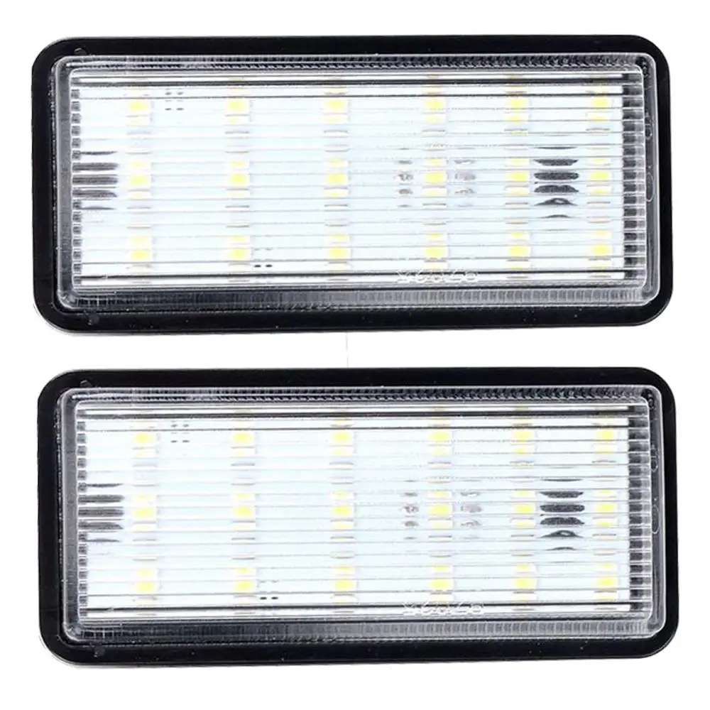 Автомобильные светодиодные подсветки для номерного знака 2 шт. 12 В Land Cruiser Prado 120 200