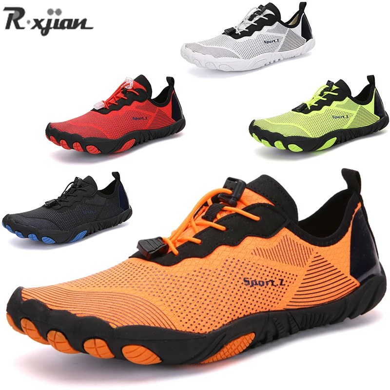 

Быстросохнущая пляжная спортивная обувь R.xjian для мужчин и женщин, тренировочная обувь для фитнеса, Уличная обувь для рыбалки и плавания для ...