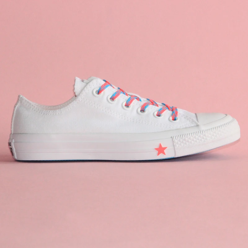 Новые оригинальные женские сникерсы Конверс All Star, яркие цвета, прекрасный стиль, обувь для скейтбординга 564116C