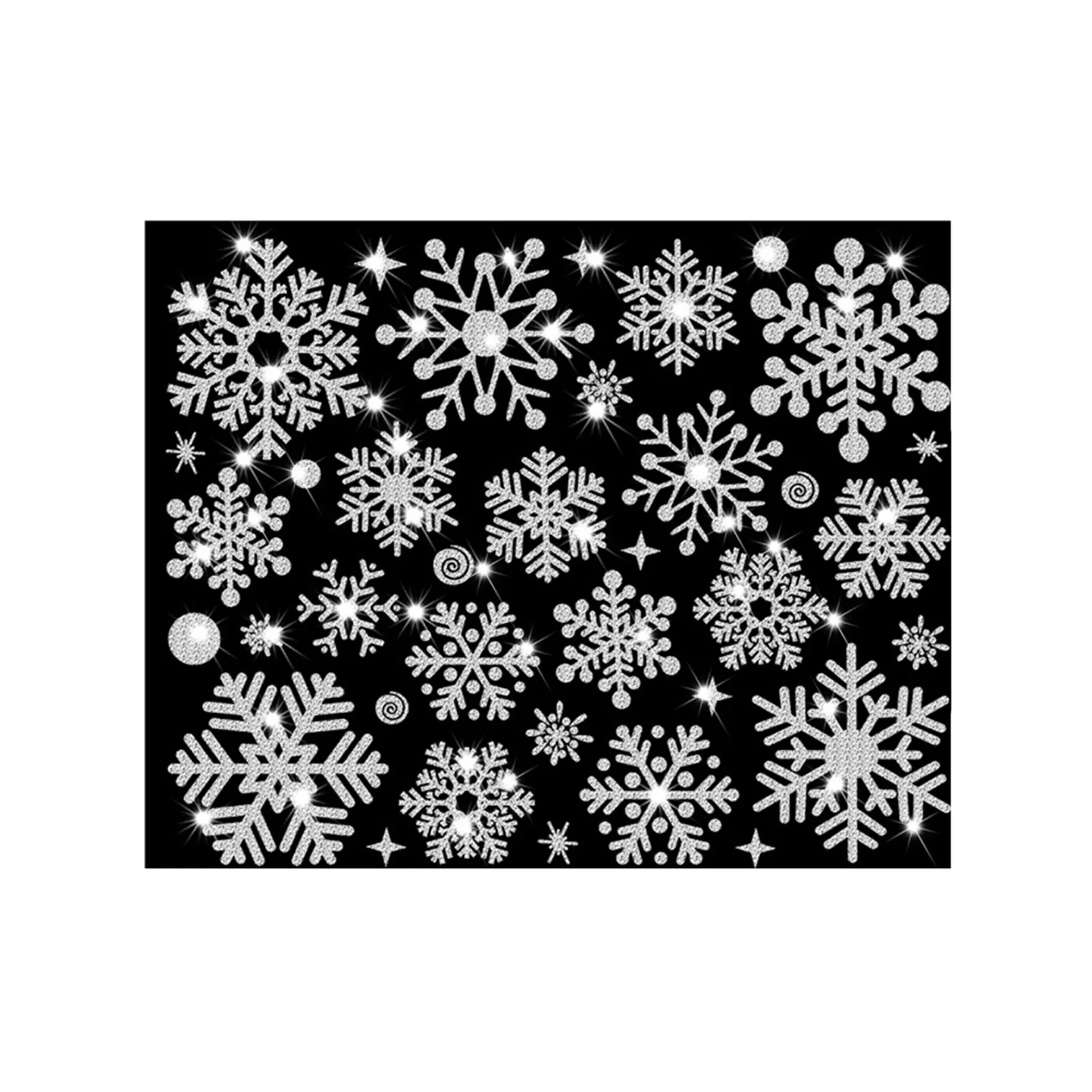 Рождественское блестящее украшение для вечевечерние съемные статические