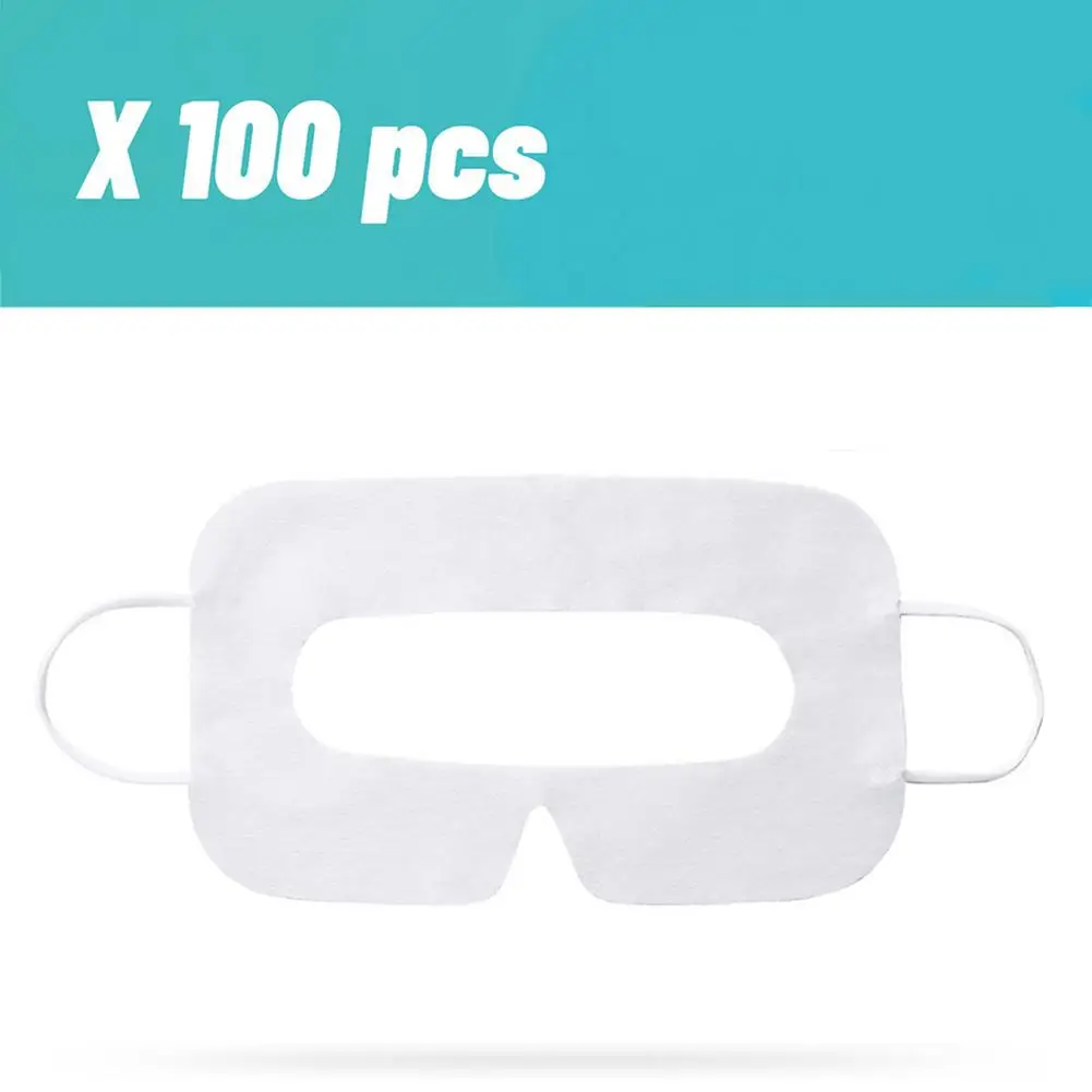 

VR маска для глаз впитывающая пот хлопковая ткань для защиты лица одноразовая VR накладка универсальный чехол для глаз для Oculus Quest 2 VR
