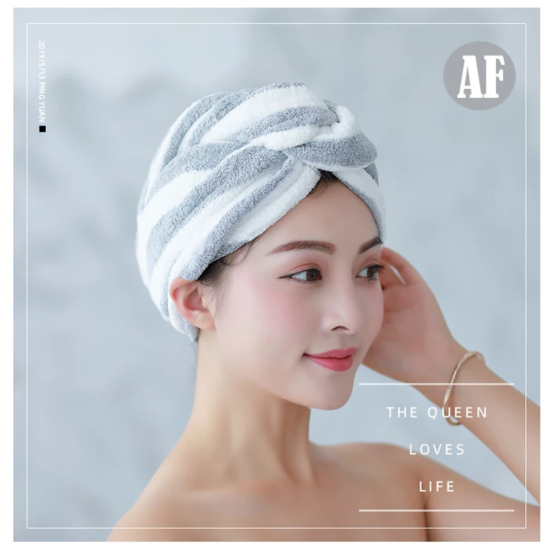 Женские полотенца из микрофибры для ванной комнаты полотенце волос банное
