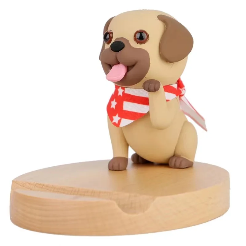 

Mobile Phone Holder for IPhone 8P X Xsm 11 Pro 12 Mini Huawei Xiaomi Samsung Cute Dog Phone Accessories Stand Desk Tablet Stand