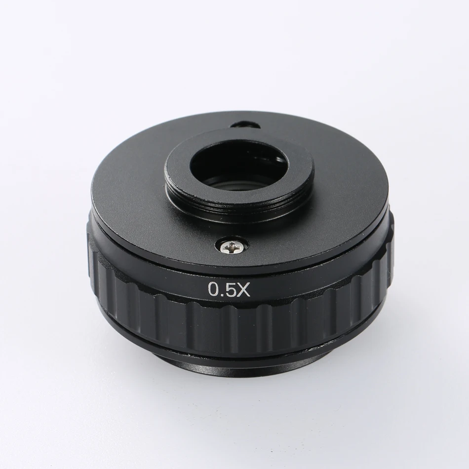 0.5X C-mount адаптер объектива 1/2 1/3 CTV для SZM Тринокулярный Стерео микроскоп аксессуары