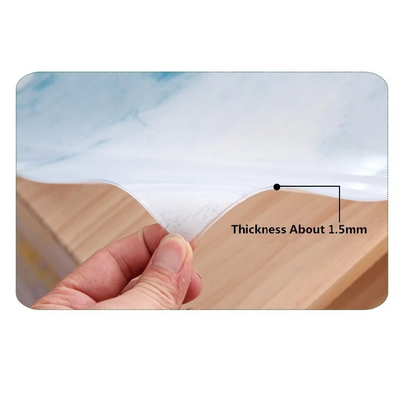 Скандинавские 3D Цветы скатерть из ПВХ пластика водонепроницаемый термостойкий