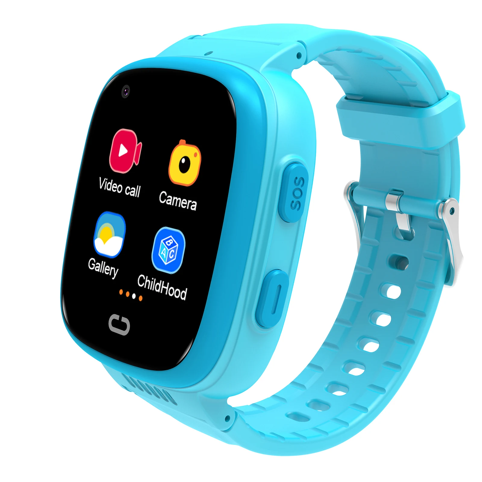 

4G Kids Smart Watch IP67 Waterproof LBS WiFi GPS Tracker Cellphone Camera Voice Video Chat Anti-Lost SOS Children Smartwatch
