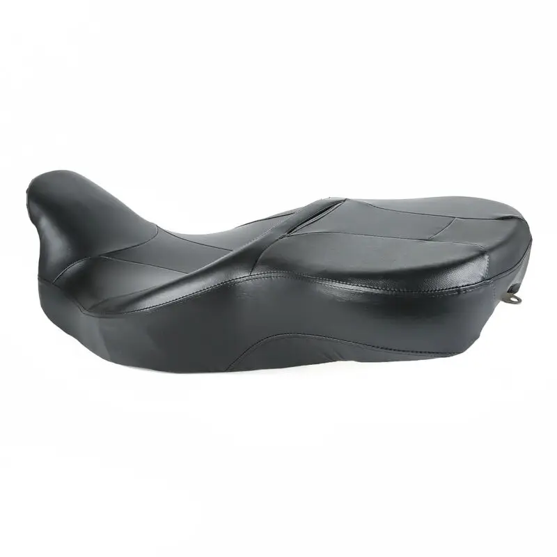 Мотоциклетное черное ПАССАЖИРСКОЕ СИДЕНЬЕ водителя для Harley Touring Road King Electra Street Tri
