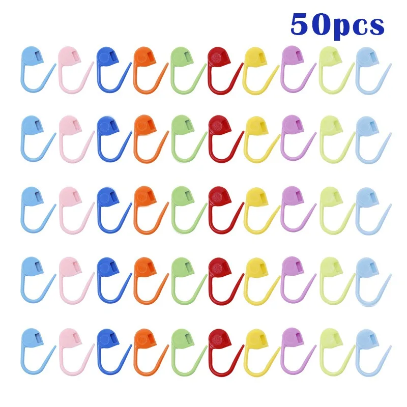 50 штук/упак. вязаный материал знак застежка шерсть свитер счет пряжки анти