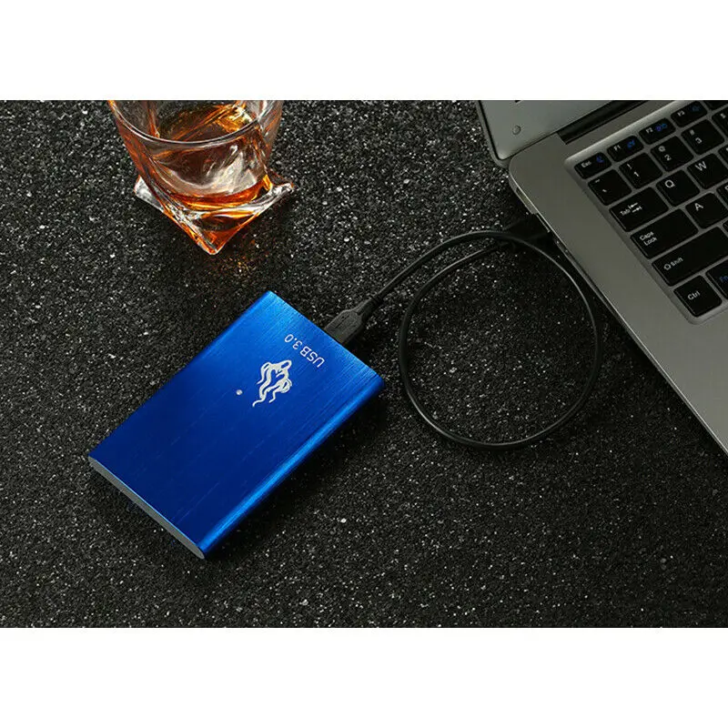 Жесткий диск USB 3 0 2 ТБ 1 500 г внешний жесткий Алюминий Чехол Коробка 5 ''Подходит