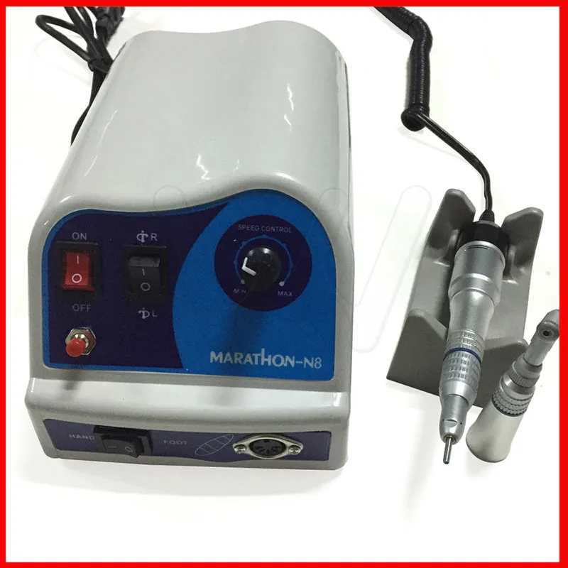 Стоматологический микромотор N8 Marathon полировка с прямым и противоугловым