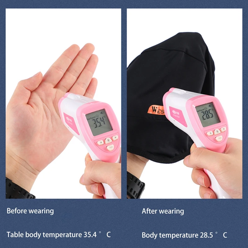 

WEST BIKING Cooling Skull Cap Helmet Liner for Men - Sweat Wicking Bike,Bicycle Head Cap