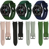 silicone sport smart watch strap accessories for samsung galaxy watch4 silicone strap for watch4classic watch strap accessories