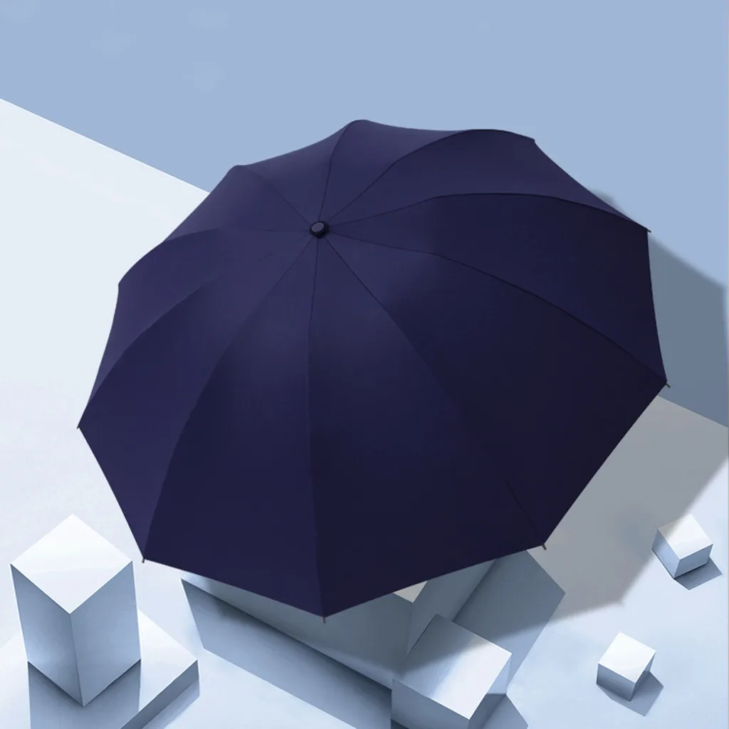 

Automatic Umbrella Wind Resistant RainFolding Umbrellas with Reflective Strips Parasol Compact Large Travel Business Car Umbrel
