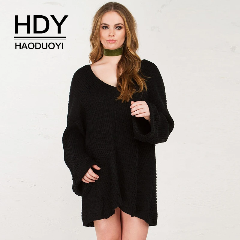 HDY Haoduoyi размера плюс Новая модная женская одежда сексуальная однотонная с