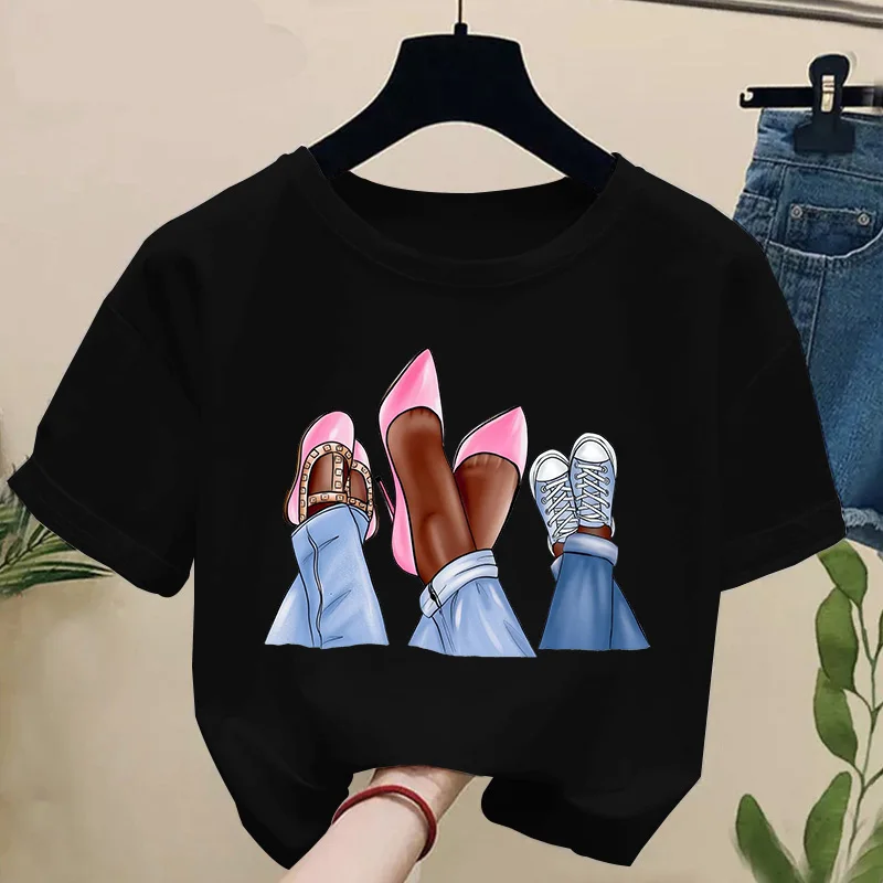 

Женская одежда, летняя футболка с коротким рукавом и принтом для мамы, базовый топ, футболки, женская футболка с графическим рисунком, женск...