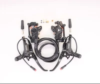 2021new e bike mtb hydraulic disc brake set aluminum alloy electric power control shifter bicycle brakes for left brake