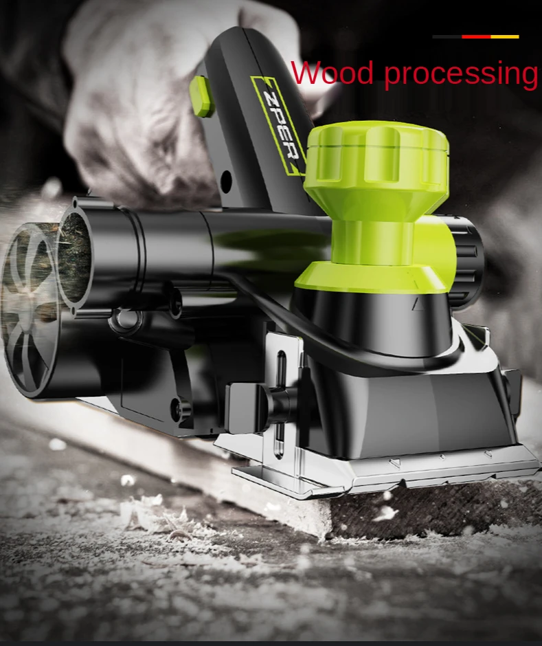 

Electric planer household small multi - functional hand - held planer woodworking planer planer planer plane press machine