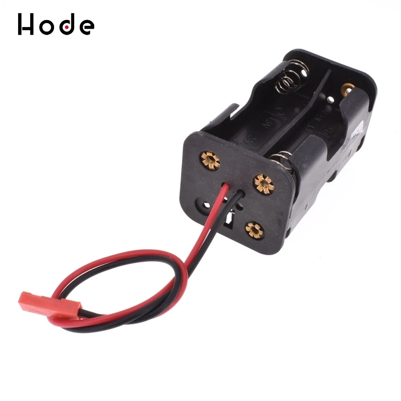 6V 4X AA DIY держатель аккумулятора чехол с основанием Монтаж на печатной плате