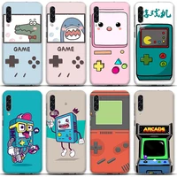 fun game machine silicone phone case for huawei p30 p20 p40 p10 lite pro soft case for huawei y6 y7 y9 s smart 2019 cover