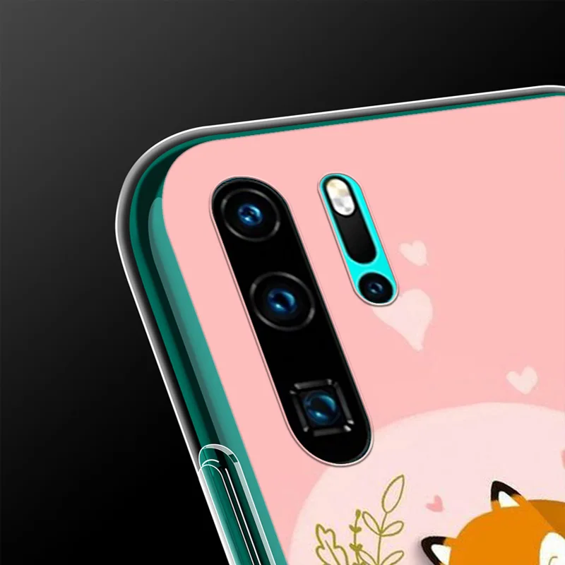 

Cute cartoon fox For Huawei Honor 30 20 10i 10 9C 9A 9S 9X 9N 9 8A 8 7A 7C Pro Plus Lite Phone Case