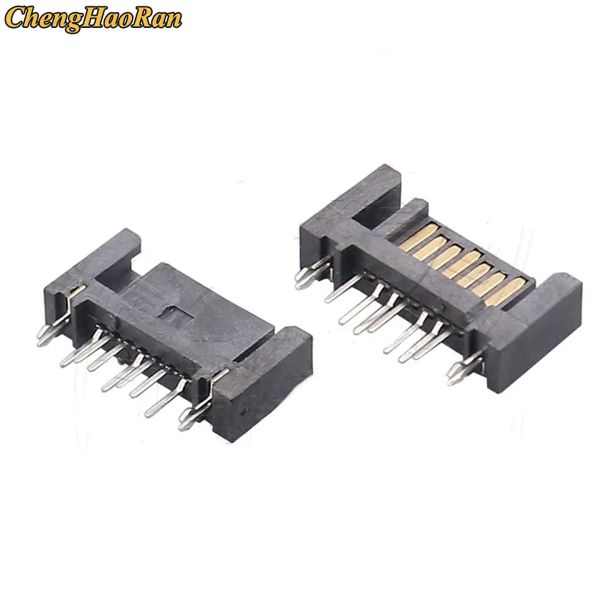 

ChengHaoRan 5 шт. Sata 7 контактный разъем DIP в комплект поставки входит адаптер для жесткого диска HDD