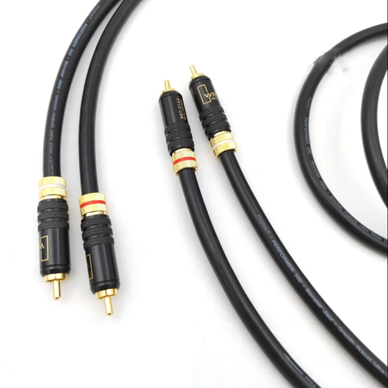 HiFi hi end hiend American monster 500 Автомобильная аудиолиния с двумя лотосами|Кабели VGA| |
