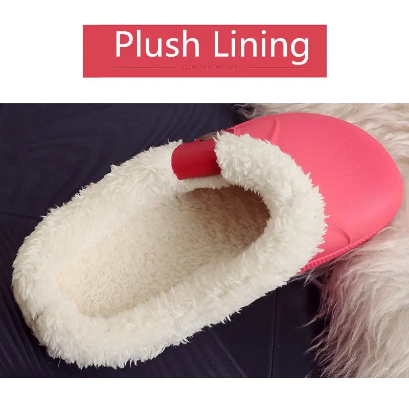 Women's Home Winter Clogs Indoor Fur Warm Slippers Sandals For Women New Fashion Footwear Flip Flops Unisex Mule Slides | Обувь