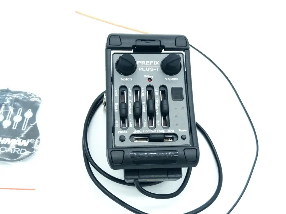 Адаптеры для акустической гитары Fishman Prefix Plus-T Встроенная система выравнивания