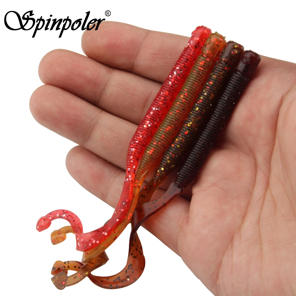 Идеальная мягкая пластиковая приманка плавающая с длинным хвостом для