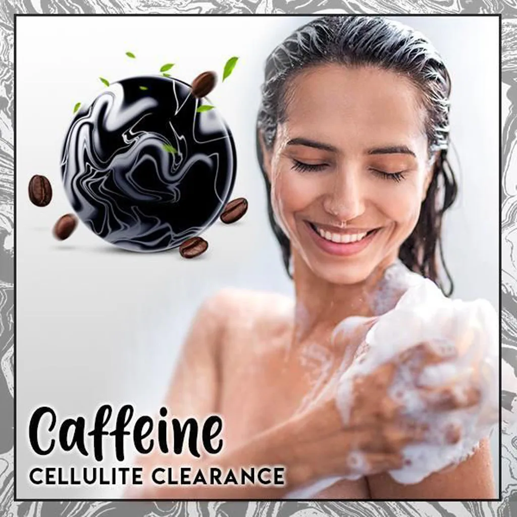 Мыло для похудения Volcanic Cla Coffee Отбеливающее кожу ручной работы уход за телом
