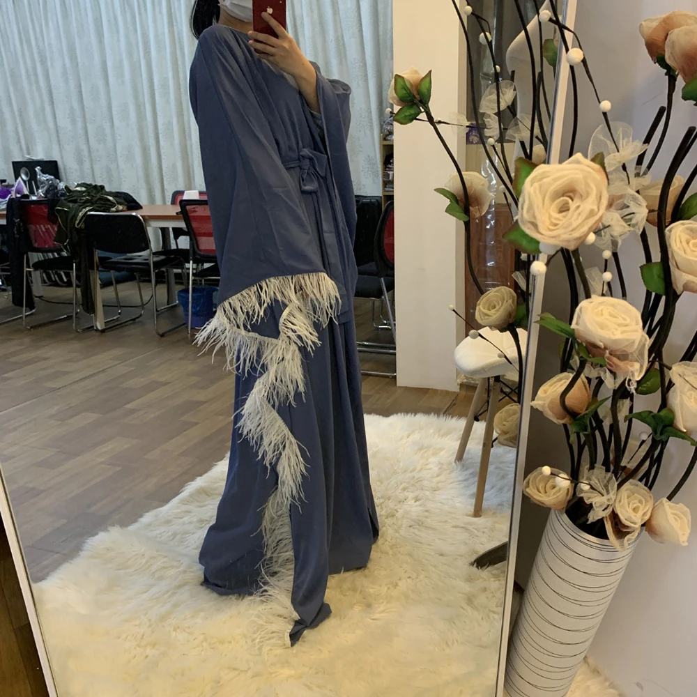 

Robe Djellaba Femme Vestidos Kaftan Dubai Abaya Turkey Muslim Fashion Hijab Dress Islam Clothing Dresses Abayas For Women Caftan