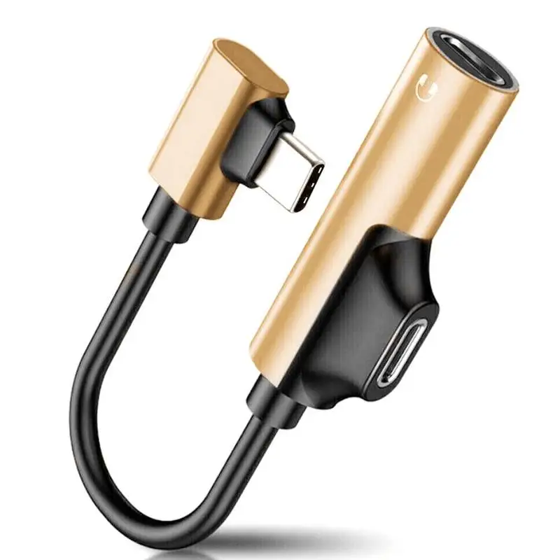 Переходник с USB Type C папа на гнездо 3 5 мм для наушников + разветвитель типа мама Xiaomi