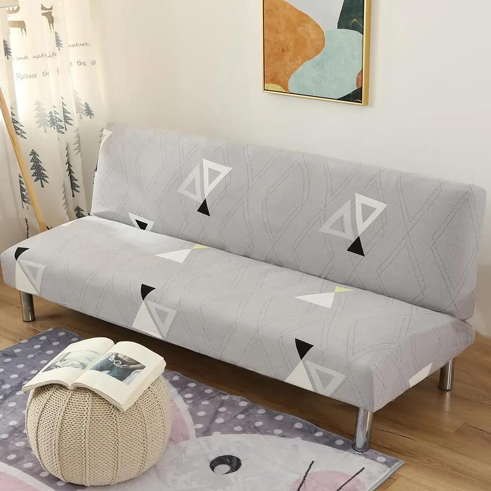 Чехол без подлокотника растягивающийся чехол для дивана полностью покрытый