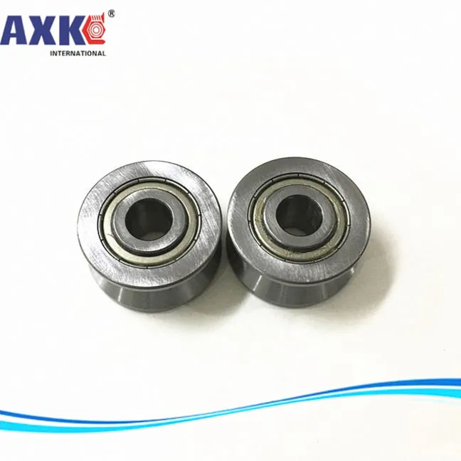 Высокое качество ABEC-5 EMQ V Groove направляющие роликовые подшипники LV202-38 ZZ V-38 15*38*17