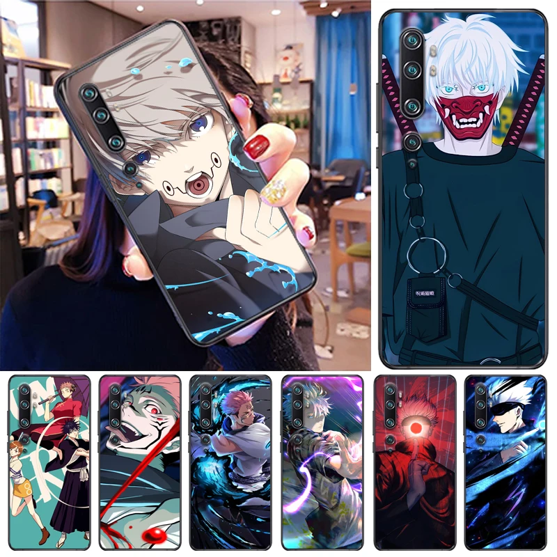 

Jujutsu Kaisen Sukuna Yuji Itadori Fushiguro Megumi Satoru Gojo Phone Case For Xiaomi CC9e CC9 Pro Cases Funda Coque Carcasa