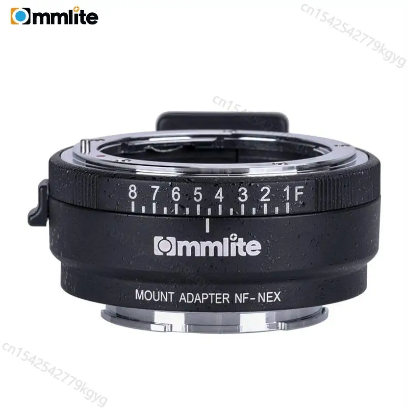 

Commlite CM-NF-NEX Manual Focus Lens Adapter Ring for Nikon G F A I S D Lens to Sony NEX E Mount Cameras