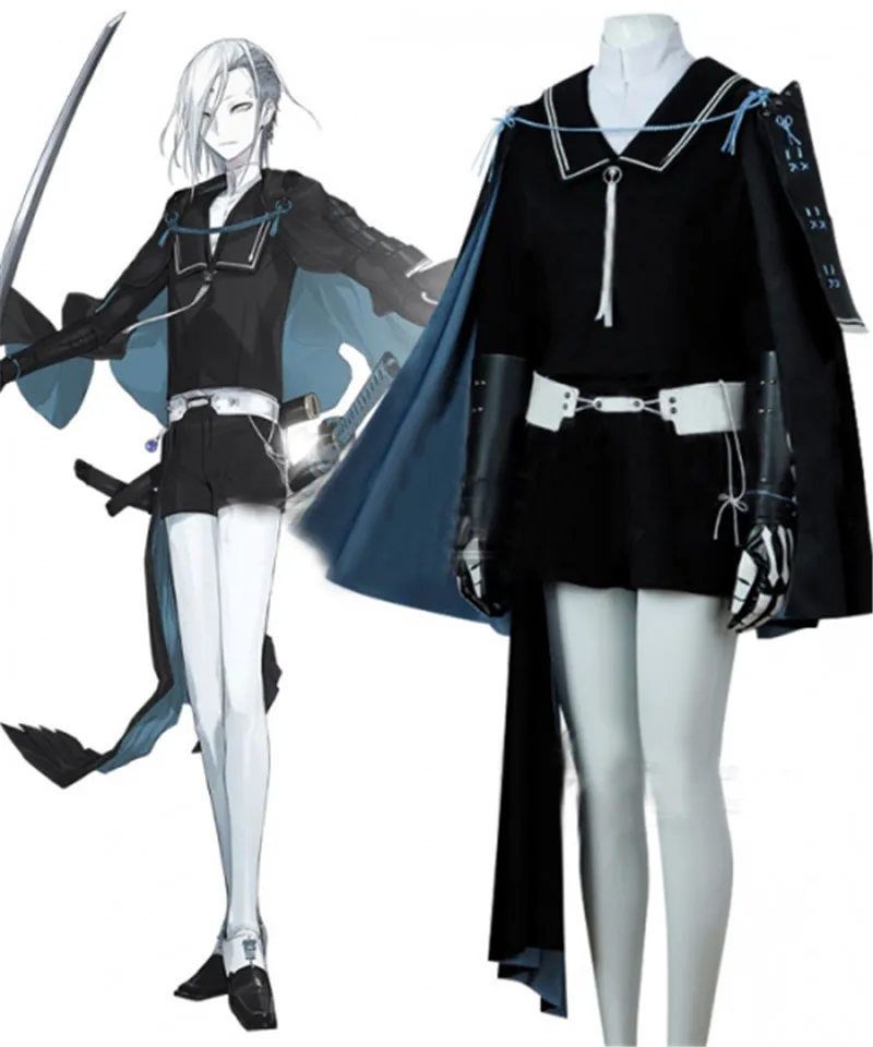 

Костюм для косплея Touken Ranbu Jizou Yukihira, костюм для взрослых на Хэллоуин, индивидуальный заказ, L320