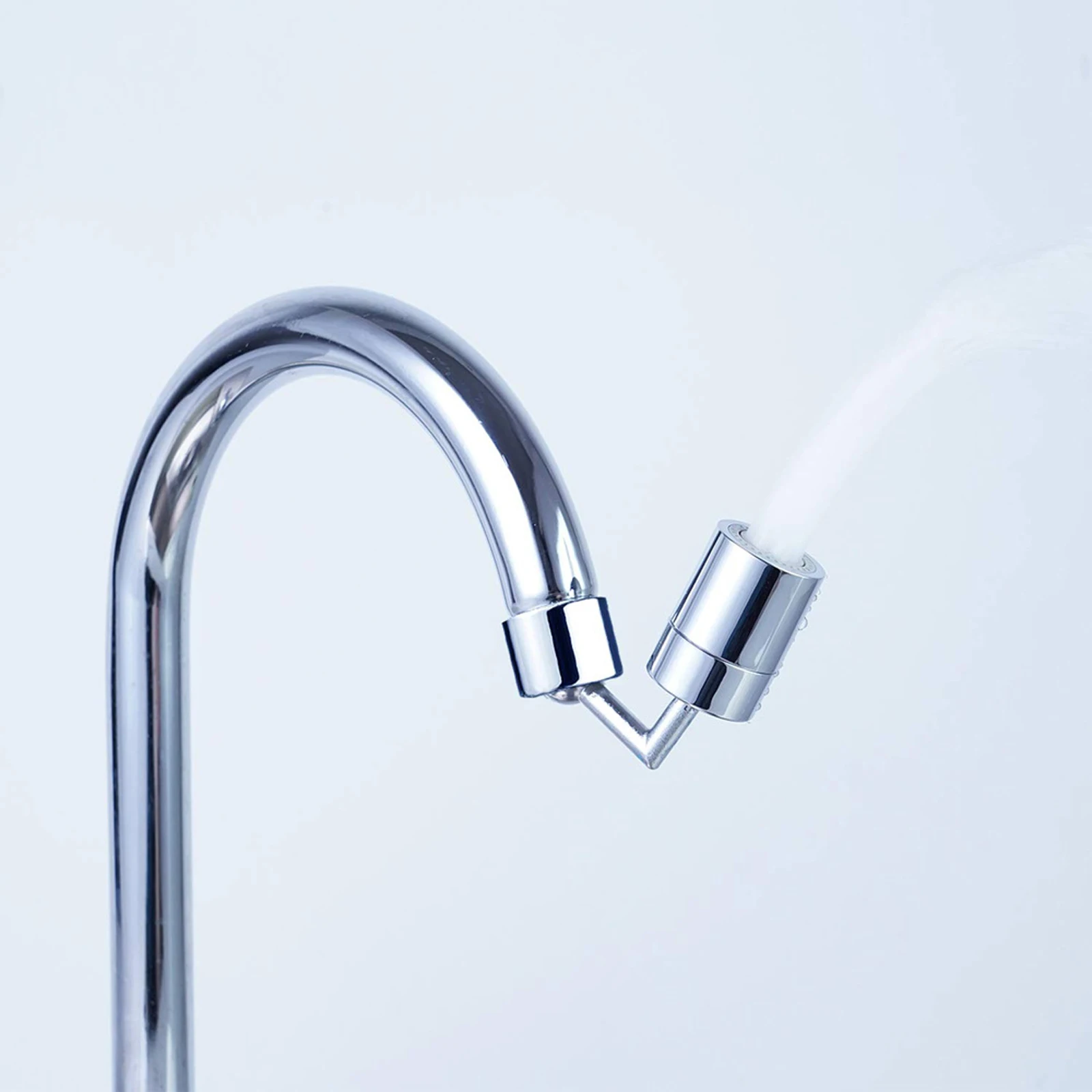 

Splash Filter Tap Rotate Water Outlets Bathroom Basin Lengthen Extender Kitchen Faucets Tap External